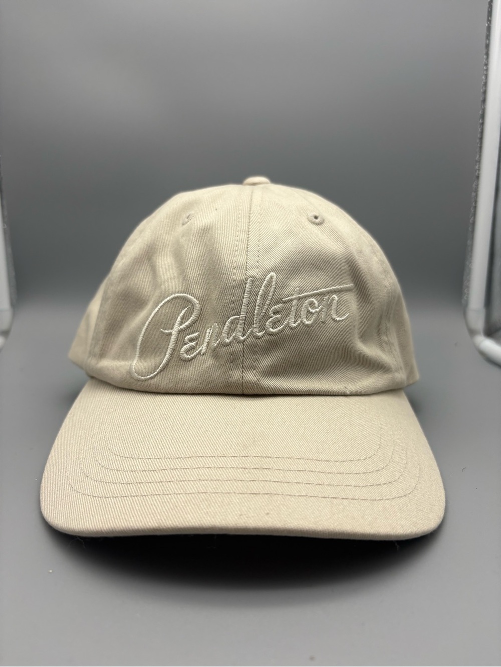 Pendleton | Baseball Dad Script Logo Hat - Khaki Tan
